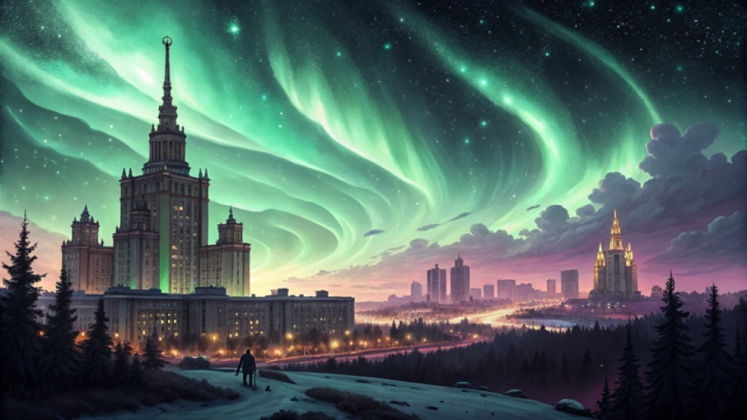 Северное сияние можно будет наблюдать в Москве в ночь на 16 сентября Северное сияние можно будет наблюдать в Москве в ночь на 16 сентября